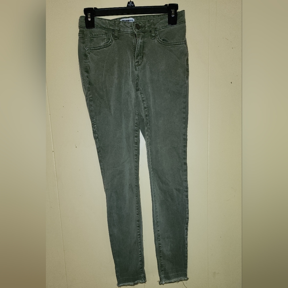 WILLIAM RAST, Size 27, Light Olive Green, Jeans.